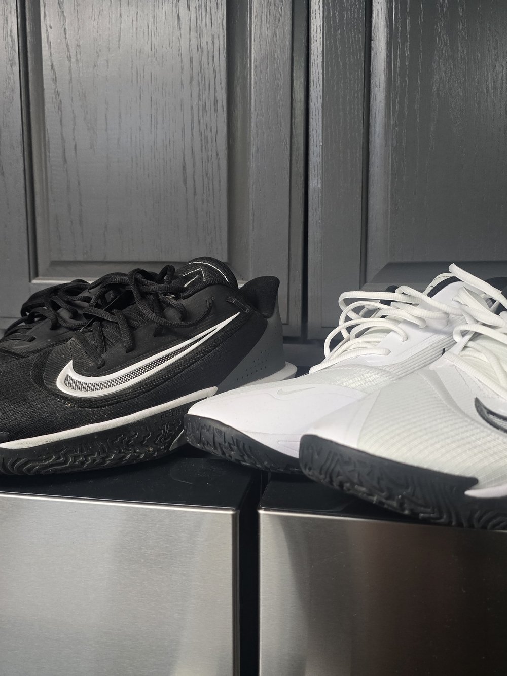 Nike Men’s Performance Basketball Shoes - Black and White